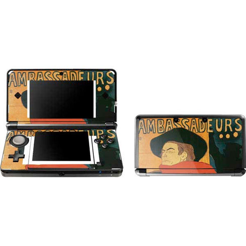 Henri Toulouse-Lautrec Ambassadeurs Aristide Bruant Nintendo Skins
